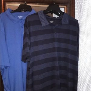 2 Men’s Polo shirts